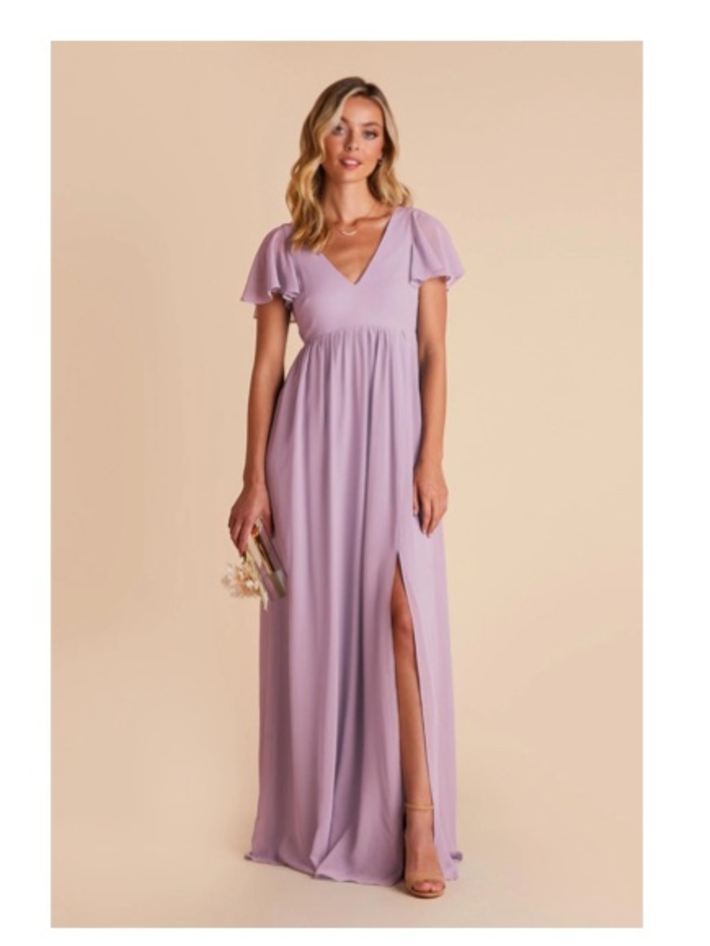 Birdy Grey Hannah Dress - Chiffon Lavender XS - Picture 1 of 4